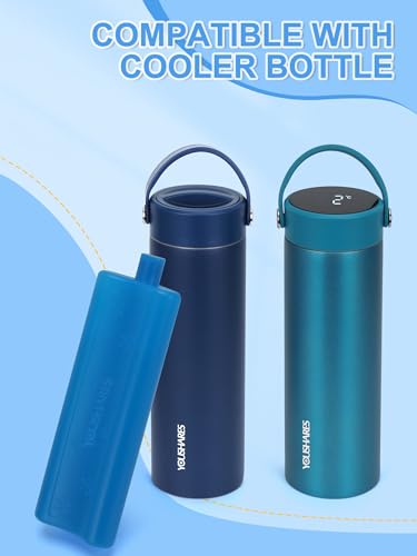 YOUSHARES Ice Packs for Insulin Cooler Travel Case, TSA Approved Ice Box for Medicine Travel Cool Bag, Keep Insulin Pen Cooling 24h for Diabetic Supplies (2PCS) - color: 02 Dual Pack