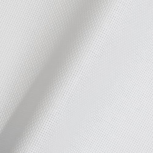 Aida Cloth 22 Count Cross Stitch Fabric,60×39inch (22CT,White) - color: White, size: 22CT
