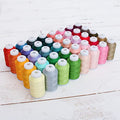 40 Color Set ThreadArt Machine Embroidery Thread, 1000M, Deep - color: SET D - 40 DEEP&RICH