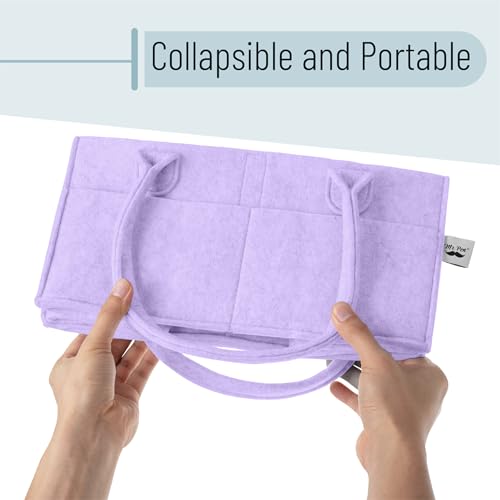 Mr. Pen- Baby Diaper Caddy Organizer, lavender dream - color: Lavender Dream, size: 1 Pack, Regular