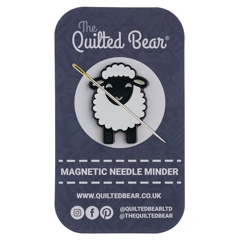 The Quilted Bear Magnetic Needle Minder, Small, Sheep - color: Sheep