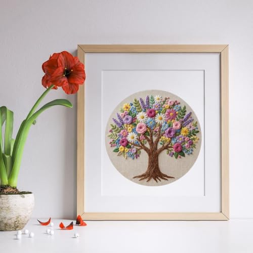 3 Packs Embroidery Kit for Adults, Embroidery for Beginners (Animal-1) - color: Animal-1