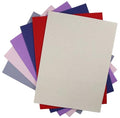 KCS 6 pc of 12" x 18" (30cmx45cm) 14 Count Cotton Aida Cloth Cross Stitch Fabric (14CT-J) - color: 14ct-j