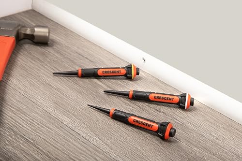 Crescent 3 Piece Set, 5" Gripped Punch - CNPS12332G - style: 3 Pc. Gripped