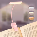 Gritin 19 LED Rechargeable Book Light for Reading in Bed - color: Pink
