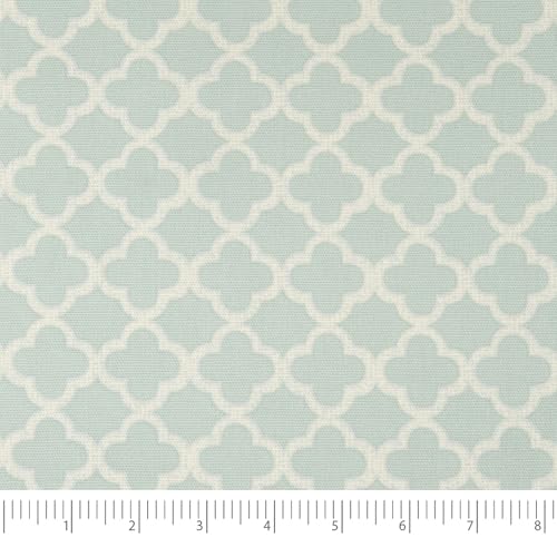 Stitch & Sparkle 100% Cotton Duck Cloth Print 45" Wide, DIY Project, Craft & Quilt Fabric for Sewing, Upholstery Home Décor, Cut by the Yard, Medallion Crystal - color: Medallion Crystal, size: Cut by the yard