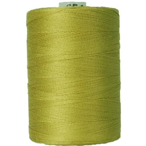 ThreadArt Cotton Quilting Thread, 1000M 50/3, Autumn Green 654 - color: AUTUMN GREEN