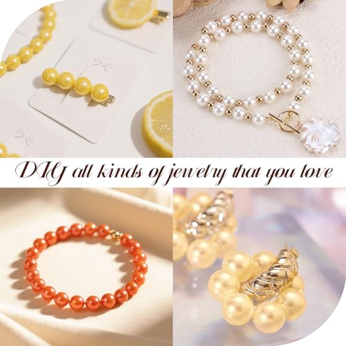 DUQGUHO Halloween Beads for Jewelry Making, 6mm Halloween Charms - color: halloween, size: 6mm