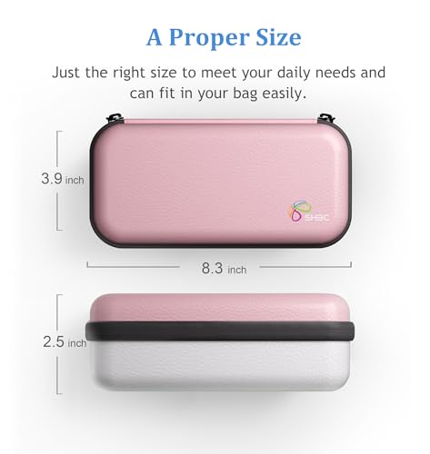 SHBC Insulin Pen Carrying Case Portable Medical Cooler Bag for Diabetes with Protective Ice Brick - Convenient to Changing Needles with Each Injection White Pink - color: White Pink