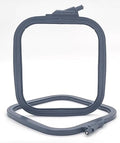 Nurge Square Embroidery Hoop - Plastic Cross Stitch Frame for Needlepoint & Embroidery - Adjustable Craft Hoop - Anthracite - No:2 (Small) - color: Anthracite, size: No:2 (Small)
