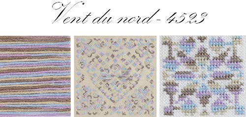 Coloris Embroidery Thread North Wind - color: 4523 Cloud Nine