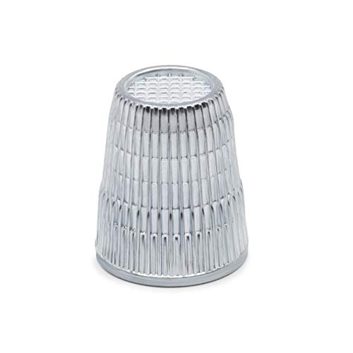 Dritz 162-XL Slip Stop Thimble, Size Extra Large , Silver - size: Size Extra Large