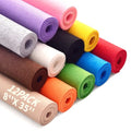 12 Rolls 8"x35" Large Stiff Felt Sheets, 1mm Felt Fabric Sheet for Crafts - color: Classic Series