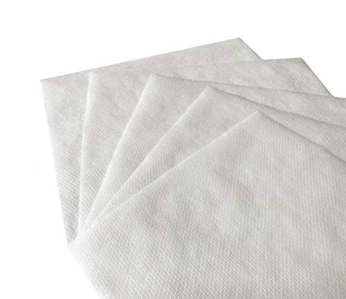 HimaPro No Show Cutaway Invisible Mesh Machine Embroidery Stabilizer Roll - Light to Medium Weight 1.8 Ounce(10 inch x 12 inch 100 PCs) - Made of Embossed Nylon - size: 10" x 12" 100 PCs