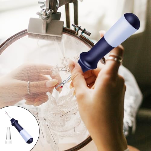 Needle and Thread Seam Ripper, Rippers for Sewing and Thread,Remover Stitch Tool for Hand Sewing, Knitting, Cross Stitching, Embroidery and Thread Removal (Blue) - color: Blue