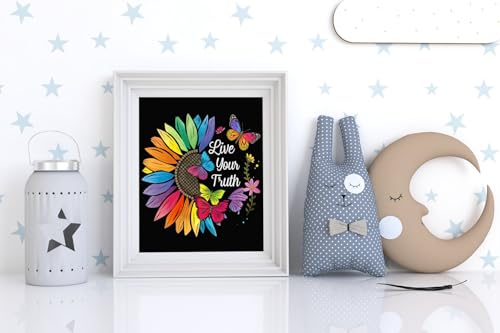 HKLIOPU Embroidery Set for Beginners Art Crafts Easy Sewing Includes Embroidery Clothes with Pattern, Hoop, Instruction Manual, Color Stitch Set,All Inclusive Starter Set,Unique DIY Gift - color: LCX006