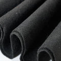 Soft Black Felt Fabric 18"X 72"/ 1.6mm Thick Sewing Patwork Material Large Craft Felt Roll Fabric by The Yard - color: Black, size: 18"X 72" Inches