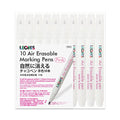 LEONIS Disappearing Ink Fabric Marking Pen Pink 10 Count Pack [ 78010 ] - size: 1 Count (Pack of 10)