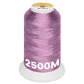 New brothread Metallic Embroidery Machine Thread - Pink M-004 - color: 2500M Single Spool Pink M-004