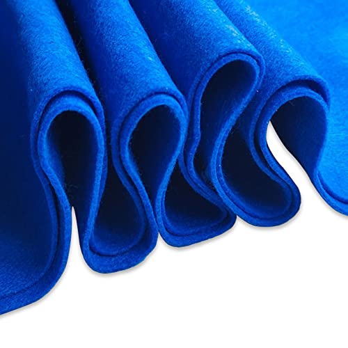 Jtnohx Color Felt Sheets 1 Square Yard Craft Felt Fabric Blue 1.4mm - color: Blue