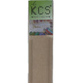 KCS 2 pc of 15" x 18" Counted Cross Stitch Cotton Aida Cloth Needlework Fabric (Khaki, 16CT) - color: Khaki, size: 16CT