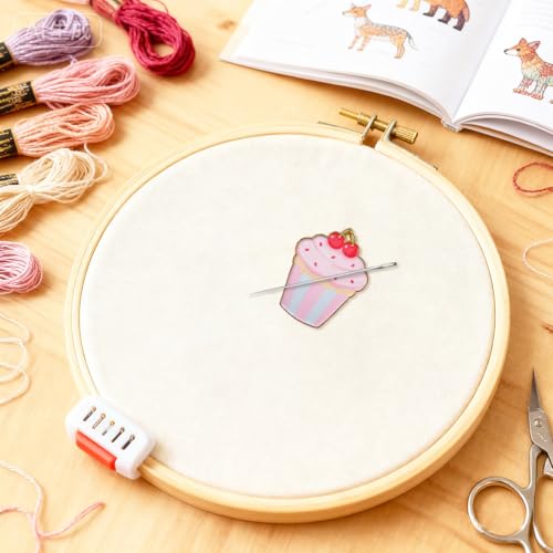 Funny Needle Minder Magnet, Cute Magnetic Sewing Accessory for Embroidery, Needlepoint & Cross Stitch Projects