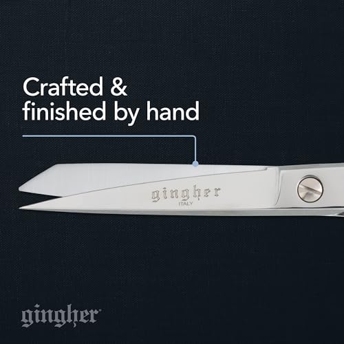 Gingher 8" Serrated Dressmaker's Fabric Scissors for Cutting Clothes - style: 8" Serrated Dressmaker