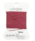 3-Strand Silk Needlepoint Thread, 10 Yard Smooth & Lustrous Silk Thread for Needlepoint, Hand Embroidery, Sewing & DIY Needlework to Family and Friends(Pomegranate Red) - color: Pomegranate Red