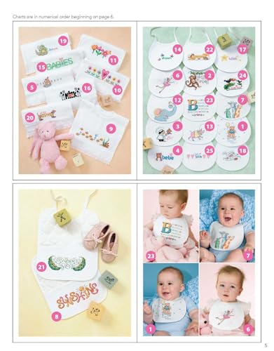Baby Bibs to Cross Stitch