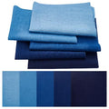 FREEBLOSS 10Pcs Sashiko Fabric Sashiko Mending Kit 9.84 * 9.84''