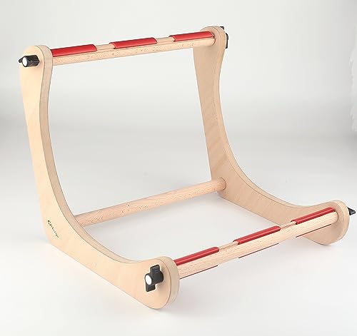 Nurge Tabletop & Lap Scroll Frame Stand - size: Tabletop