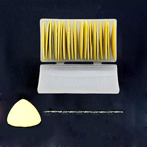 Professional Tailors Chalk Triangle Tailor's Fabric Marker Chalk - Sewing Notions & Accessories 20 Pack - color: Yellow