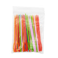 30 Colorful Plastic Sewing Needles, 9CM Length, Large Eye 6mm, Blunt & Safety Needles for Kids & Darning - size: 9cm