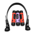 CLAKAP LED Neck Light, 800Lumens Rechargeable Neck Flashlight with Magnetic Base, 365NM Plus Light with 2 Small Flashlights, Neck Work Lamp for Repairing Mechanics Reading (Lavender Purple) - color: lavender purple