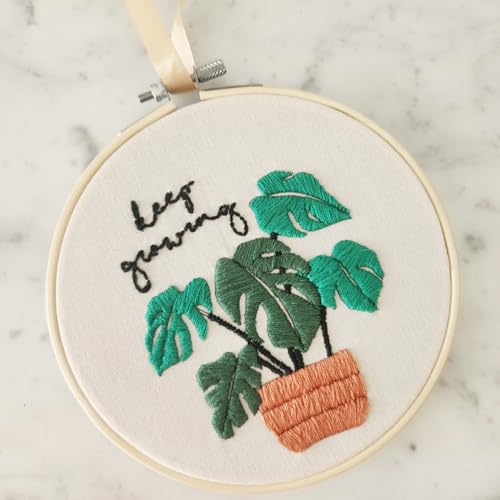 Yorwex 12 Pieces 3 Inch Embroidery Hoops Adjustable Wooden Circle Cross Stitch Hoop Ring for Art Craft Handy Sewing and Christmas Ornaments - style: 3 inch