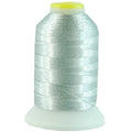 ThreadArt Metallic Embroidery Thread, 1000M, No. L2 - Silver - color: Silver