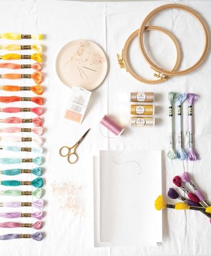 21 Days to Learn Embroidery: Daily Practice, Step-by-Step Instructions, 16 Projects