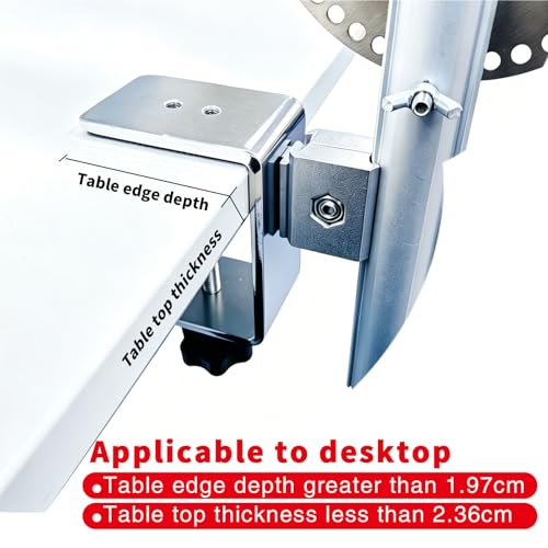 Couple Embroidery Art Cross-Stitch Stand Embroidery Frame Stand Aluminum Alloy Embroidery Frame Stand Adjustable Cross-Stitch Stand Suitable for Embroidery and Sewing (Desktop) - style: Desktop