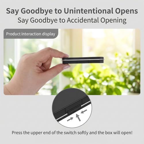 JJUNW 2 PCS Magnetic Needle Holder Case, Portable Sewing Pin Storage Case