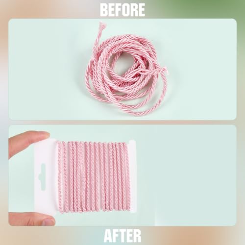 40Pcs White Embroidery Floss Cardboard Yarn Bobbins Organizer Paper Embroidery Cotton Thread Friendship Bracelet String Wrapping Cards Holder Bulk for Cross Stitch Thread Sewing Storage