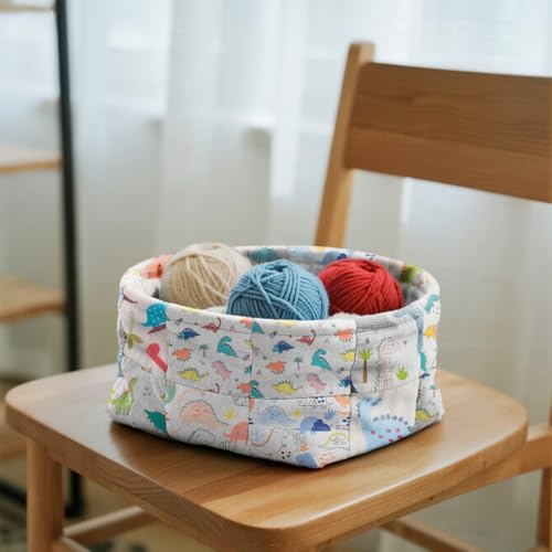 Aubliss 8pcs Fat Quarter Fabric Bundles 100% Cotton 20'' x 20'' - color: Dinosaur