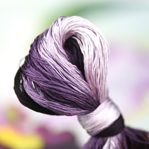 Natural 100% Mulberry Handmade Embroidery Silk Thread Silk Floss (74) - color: 74