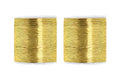 Mandala Crafts Metallic Gold Embroidery Floss for Sewing, 218 Yard Spools - color: Gold, size: 200M 218 Yards