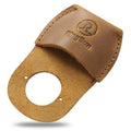 RingSun Thumb Guard Wood Carving Tools, Leather Finger Protector, Handmade Carpenter Working Carving Kit Accessories - color: Bourbon Brown