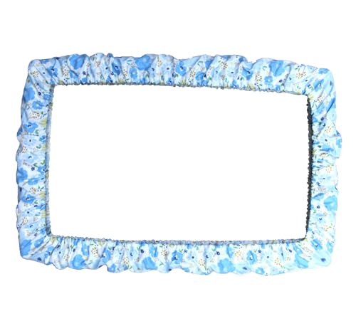 Grime Guard 11x17 for Cross Stitch kit Embroidery Storage 11x17 for Q-Snap Cover for Stitching Project Storage Ideas Cover for Frames Hand Embroidery kit (Floral Print, 11×17)