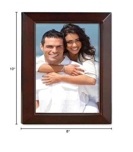 Lawrence Frames Espresso Wood 8x10 Picture Frame - Estero Collection (725180) - color: espresso, size: 8x10