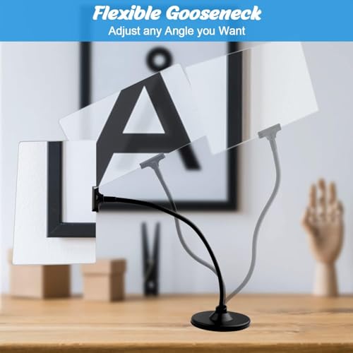 Magnifying Glass with Stand, 10" x 6" Large Page Magnifier for Reading