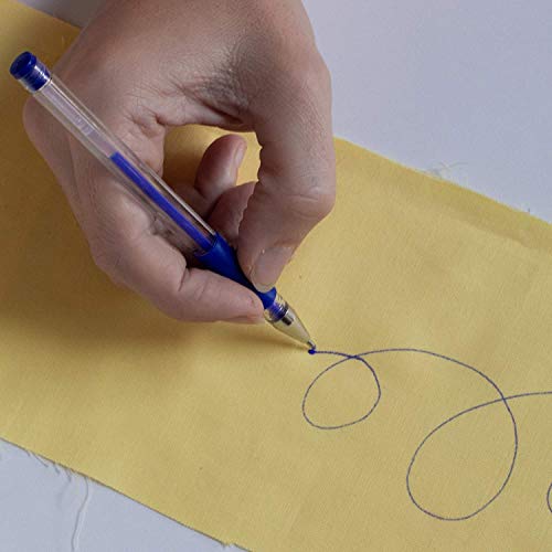 Madam Sew Heat Erasable Fabric Marking Pens for Sewing and Quilting | Fabric Markers for Sewing, Embroidery, Dressmaking with 4 Pens + 4 Refills | 8-Piece Set No Ghost Lines, Disappearing Ink - color: Assorted - 4 Pack