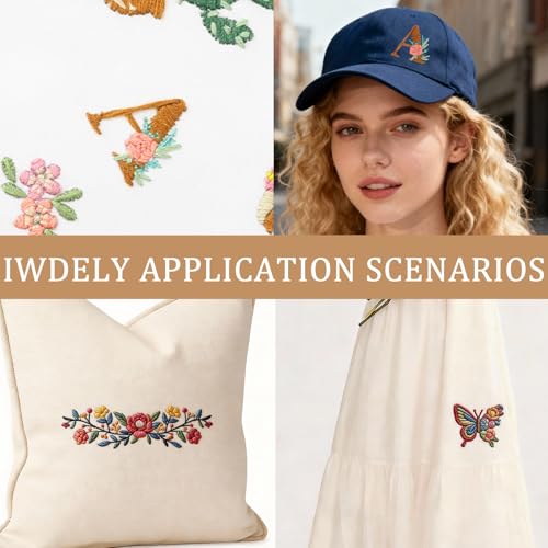 114 pcs Water Soluble Embroidery Patterns - style: C