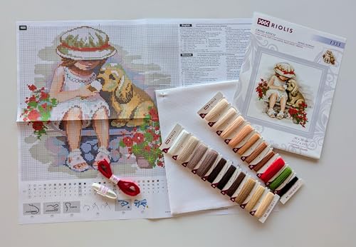 RIOLIS 1333 Sweet Tooth Counted Cross Stitch Kit 11.81 x 11.81 in - style: Sweet Tooth 1333
